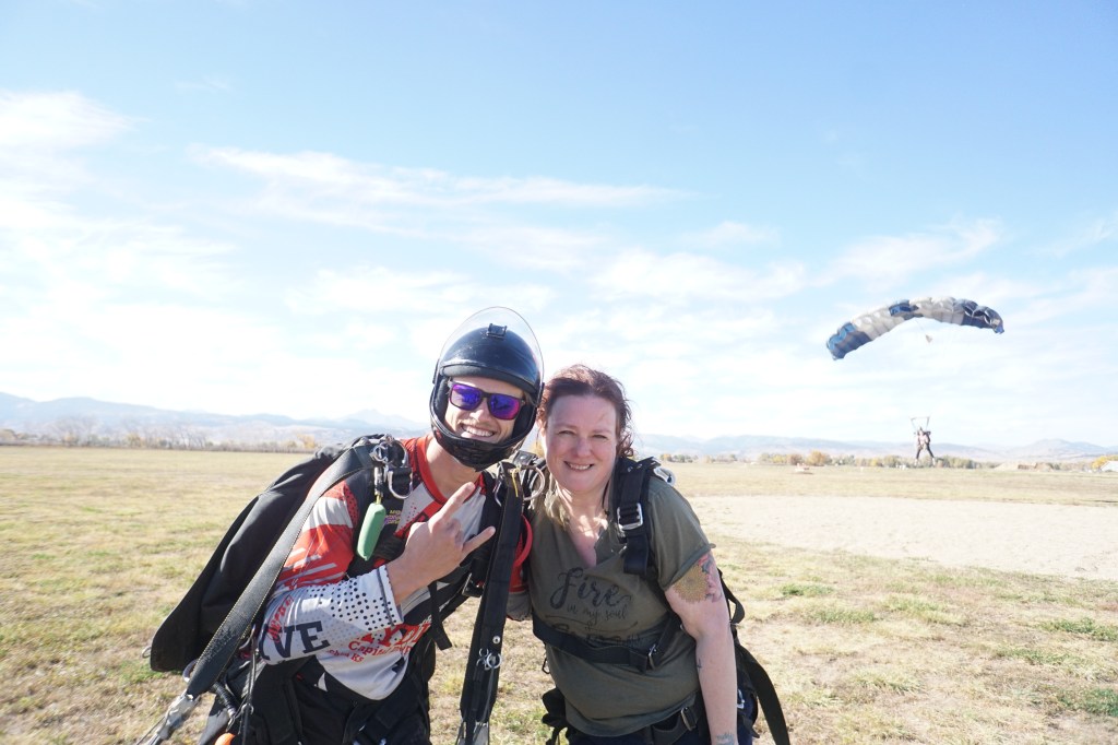 Mid-October 2023 (I&nbsp;SKYDIVED!!)